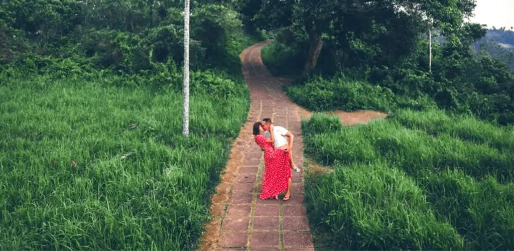 Couple in Bali