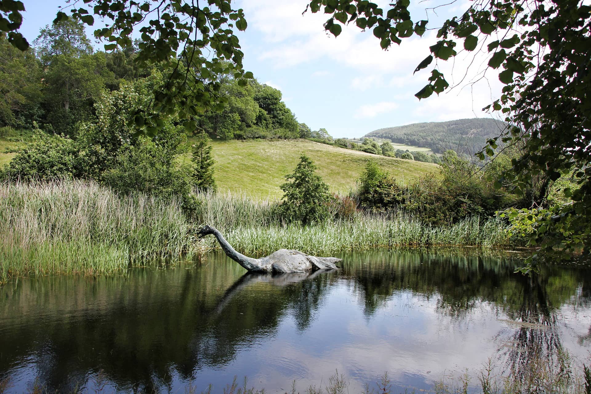 Loch Ness Monster in scotland