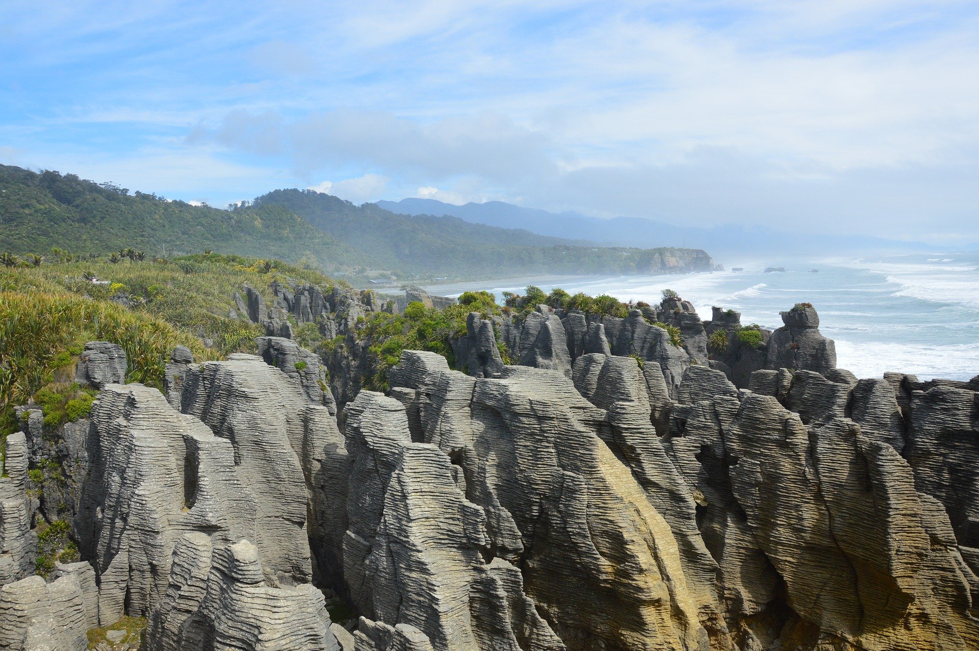 Pancake rocks New Zealand