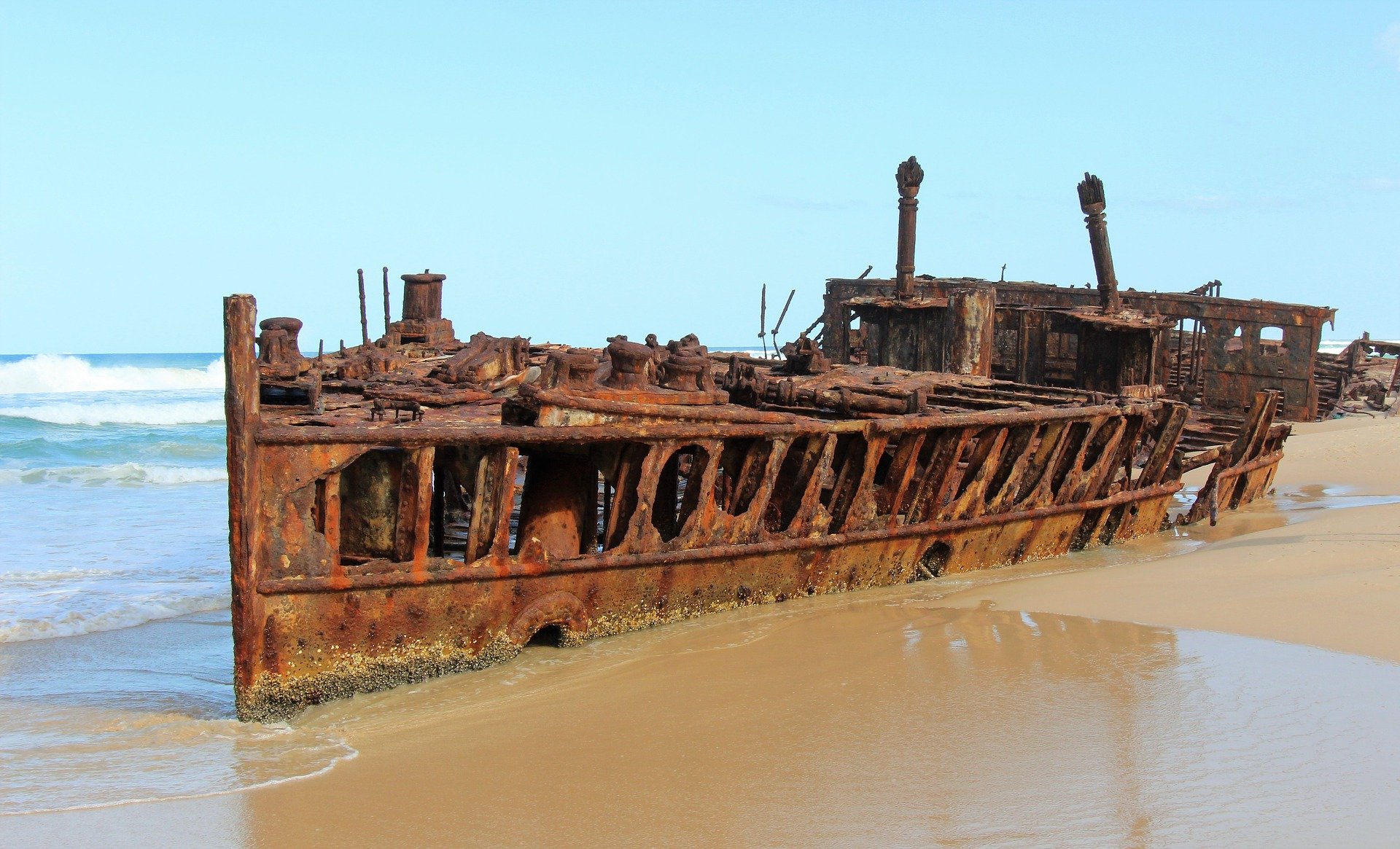 shipwreck SS Maheno Fraser Island